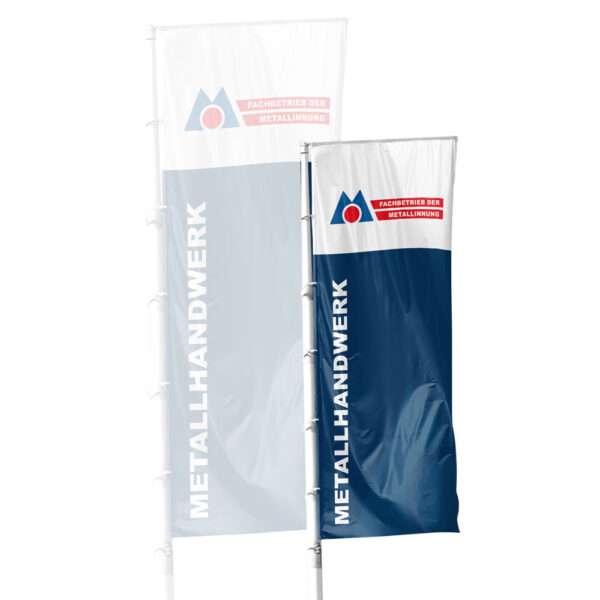 Hissflagge Fachbetrieb der Metallinnung klein | 1 Stück/VE