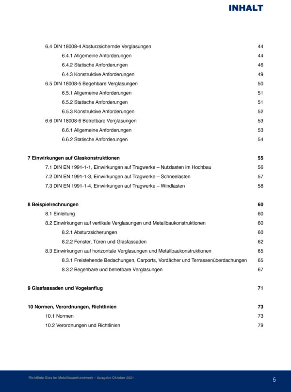 Richtlinie Glas im Metallbauerhandwerk – Bild 3