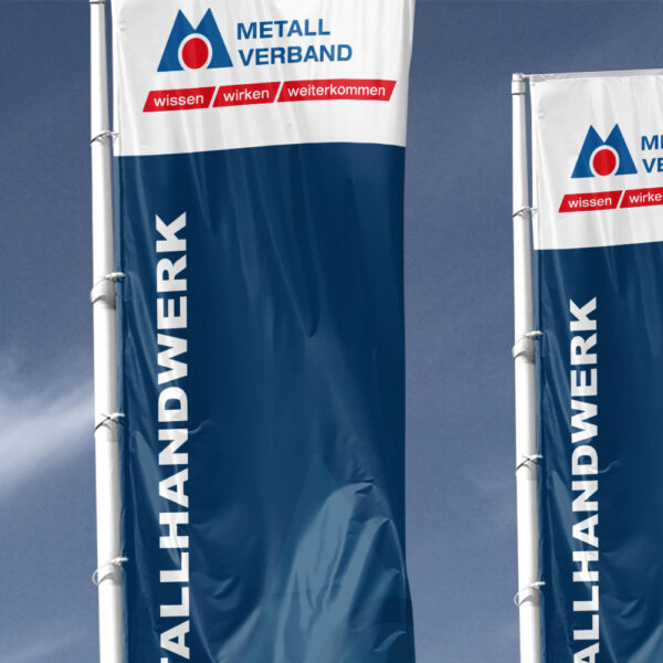 Hissflagge Metallverband klein | 1 Stück/VE – Bild 2