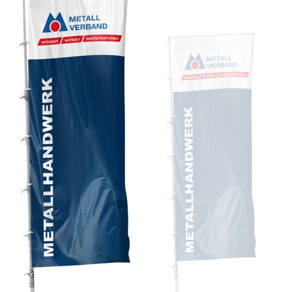 Hissflagge Metallverband groß | 1 Stück/VE