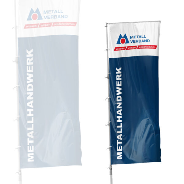 Hissflagge Metallverband klein | 1 Stück/VE