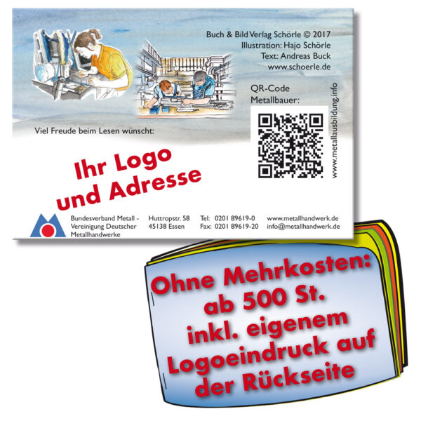 Baustellengeschichten Metallbauer | 10 Stück/VE – Bild 2